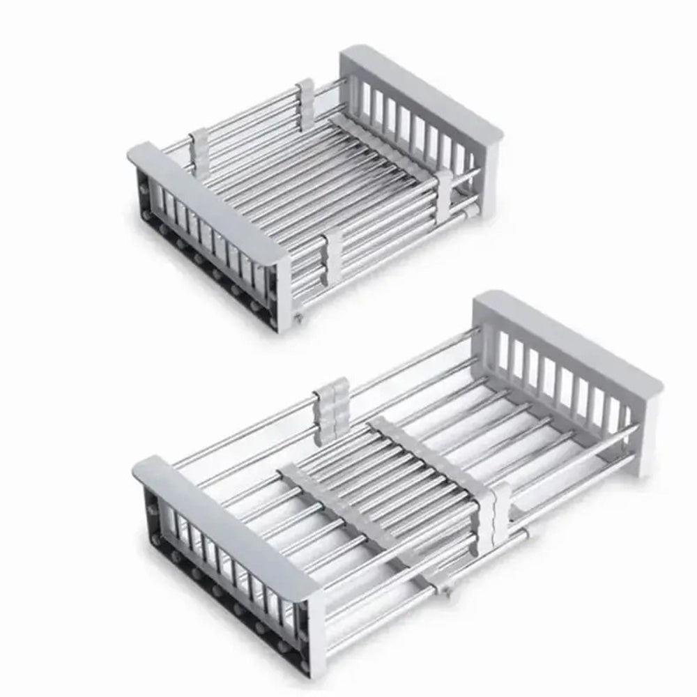 Adjustable Immersion Sink Dish Drying Rack