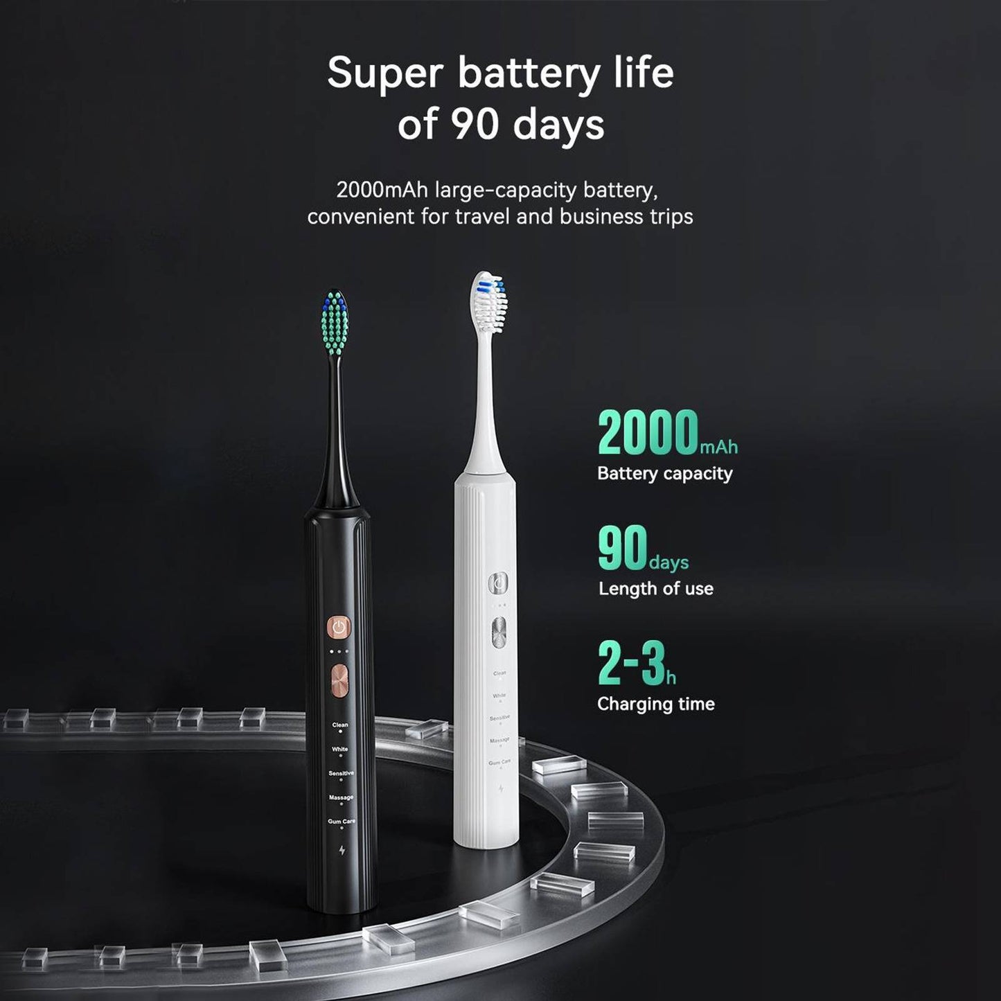 Powerful Sonic Electric Toothbrush