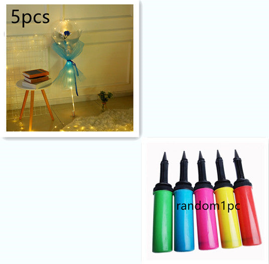 LED Luminous Balloon Rose Bouquet - Perfect for Gifts