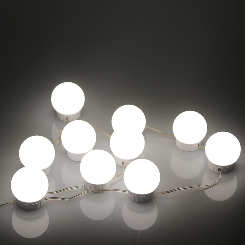 USB Touch Switch LED Mirror Light Bulb - Dimmable & Durable