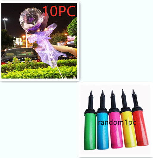 LED Luminous Balloon Rose Bouquet - Perfect for Gifts