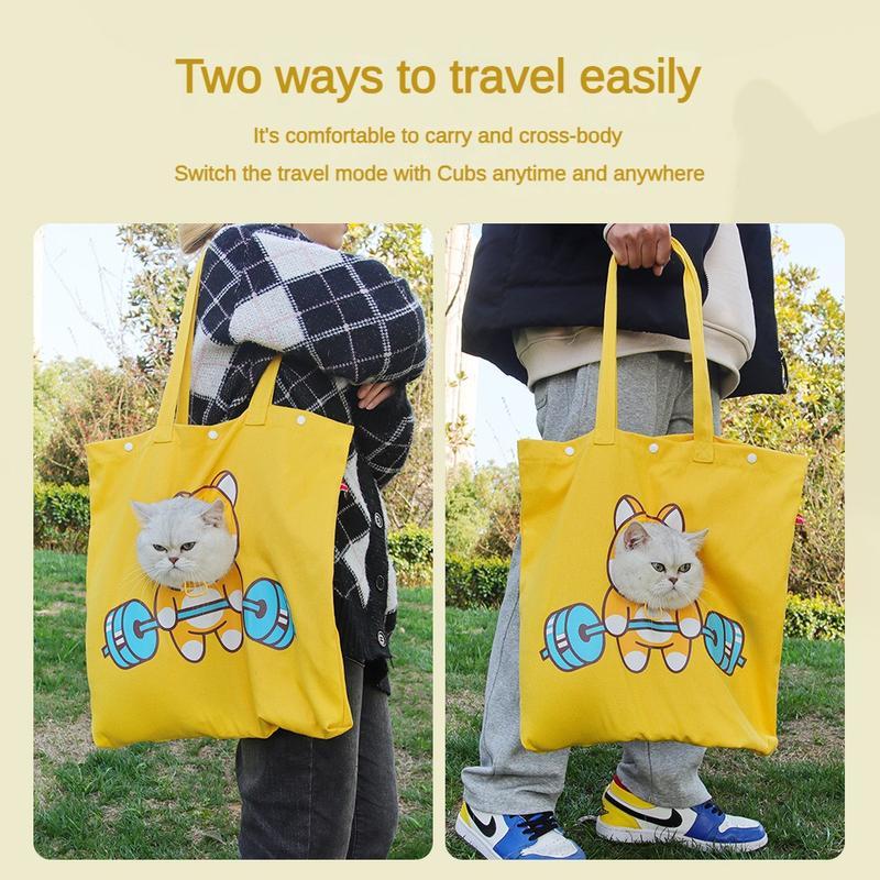 Pet Canvas Shoulder Bag