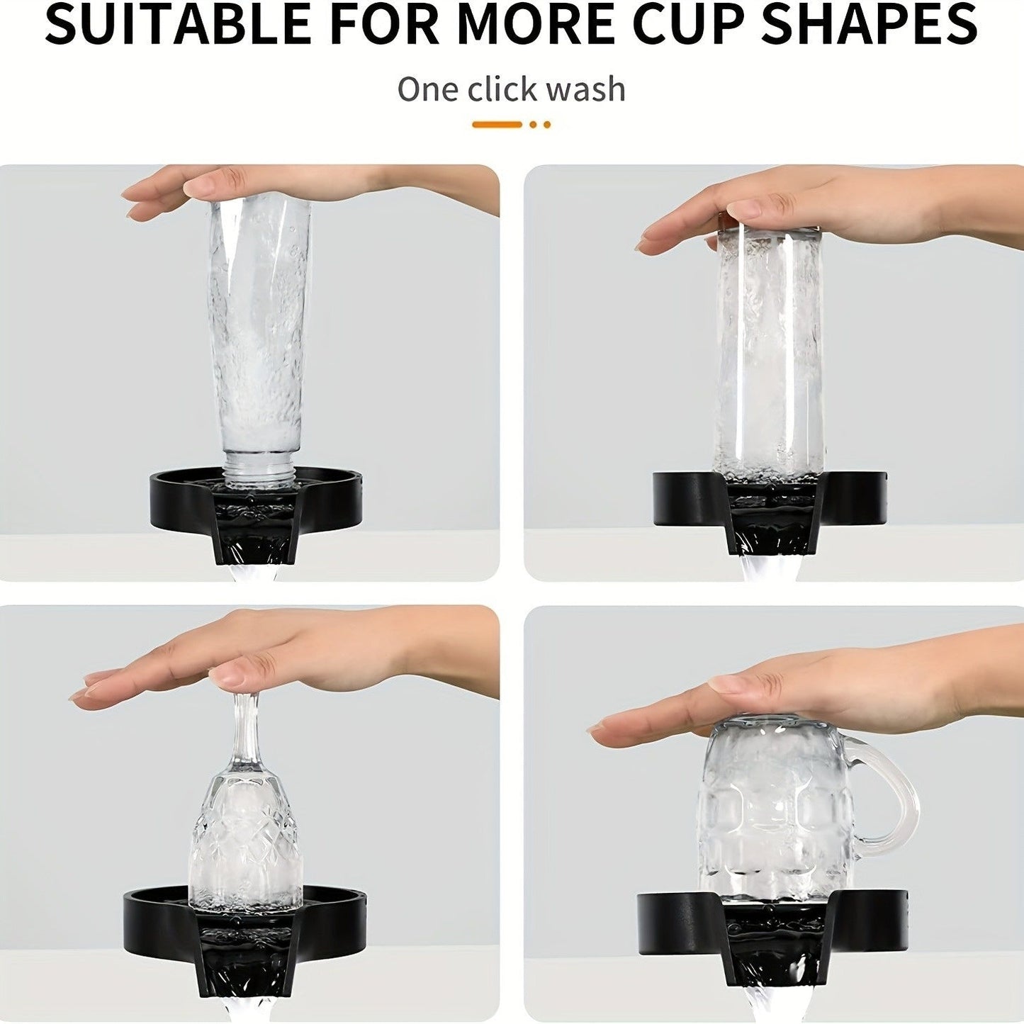 Manual Press-type Automatic Cup Cleaning Set