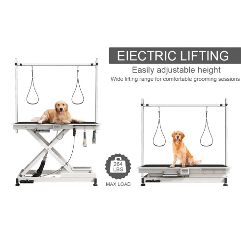 Super Deluxe Electric Pet Grooming Table