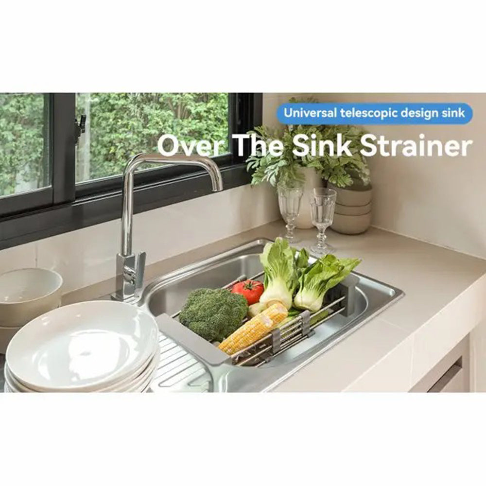 Adjustable Immersion Sink Dish Drying Rack