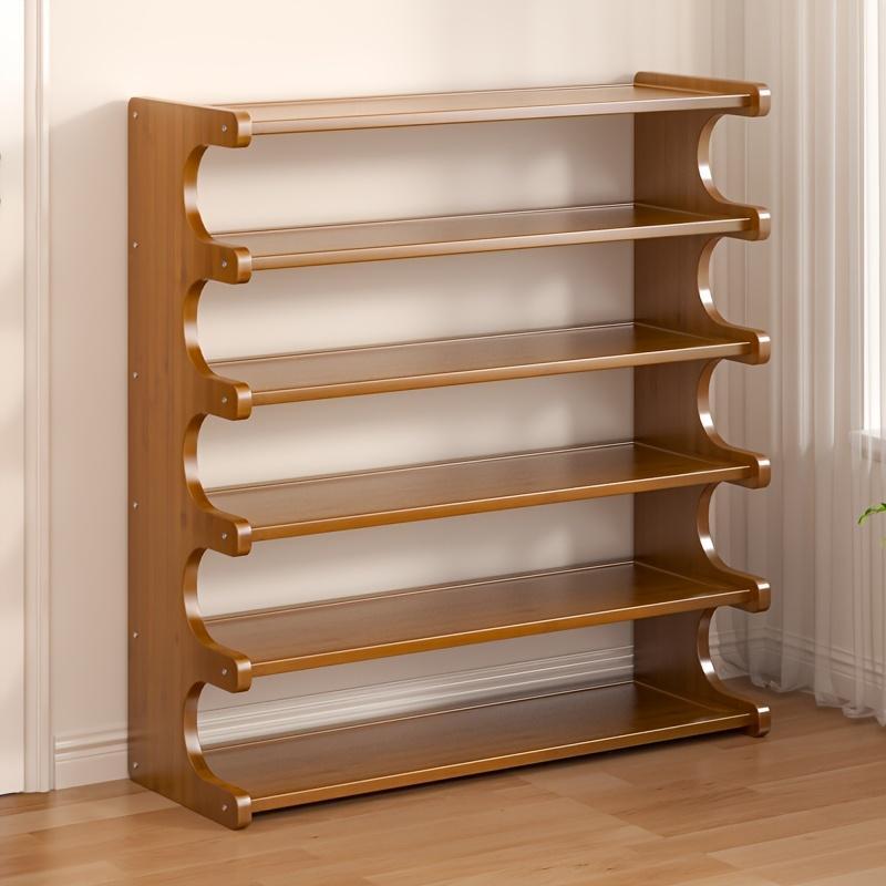 Four-layer Wooden Shoe Rack