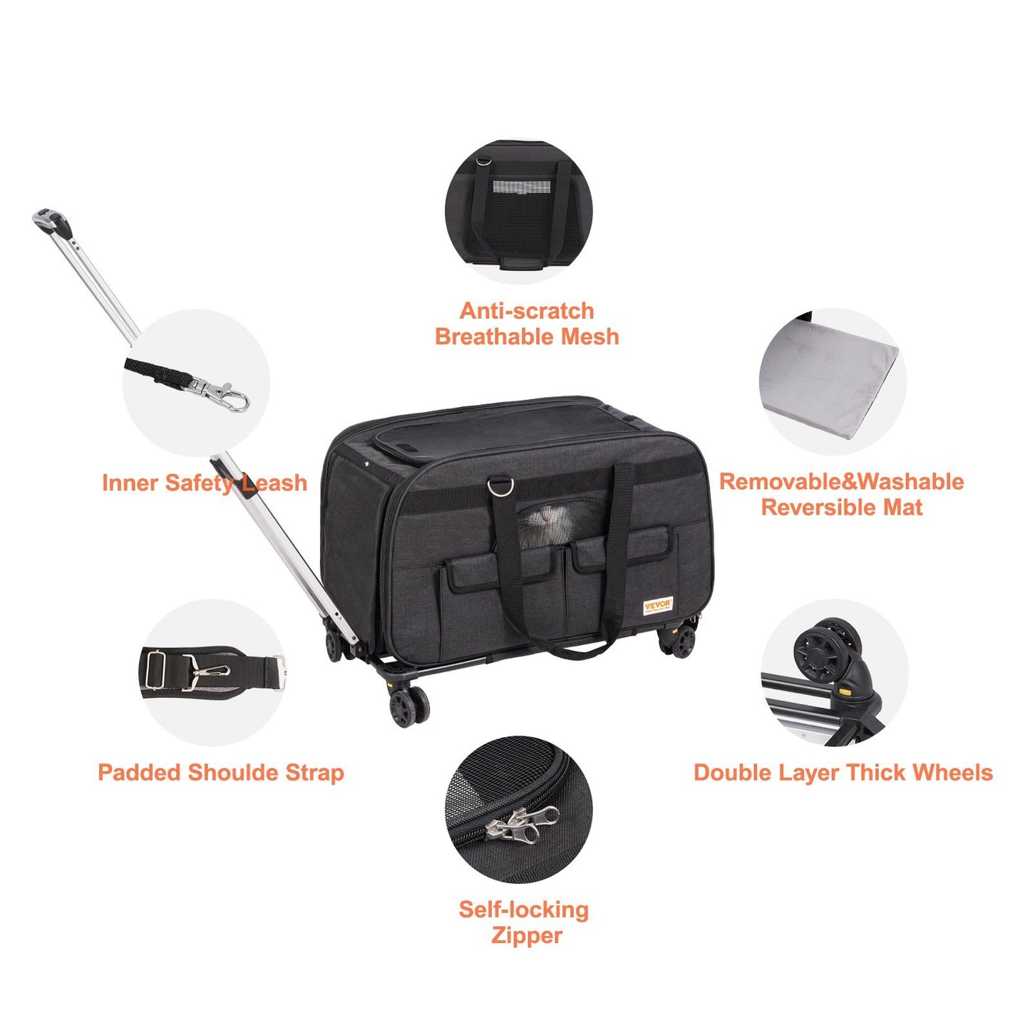 Cat Carrier With Wheels