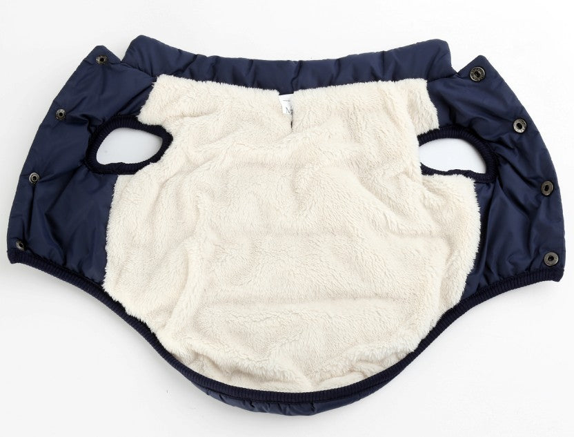 warm waterproof dog clothing