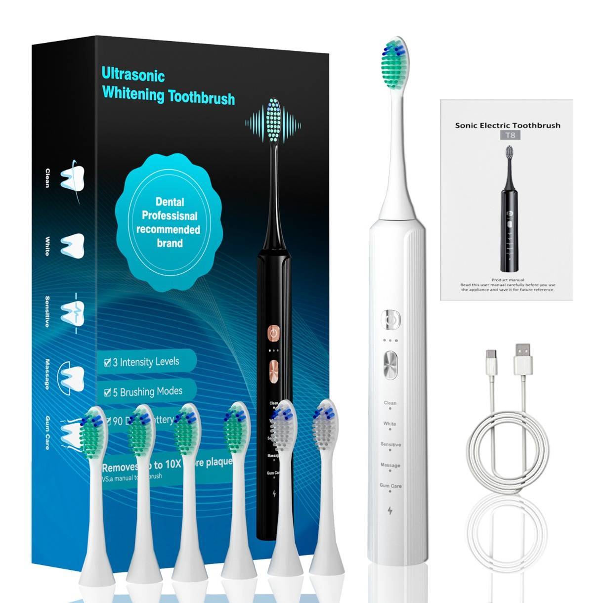 Powerful Sonic Electric Toothbrush