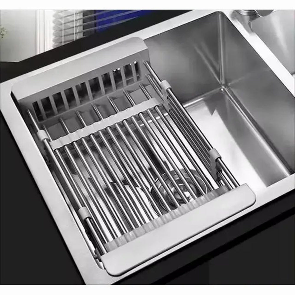 Adjustable Immersion Sink Dish Drying Rack