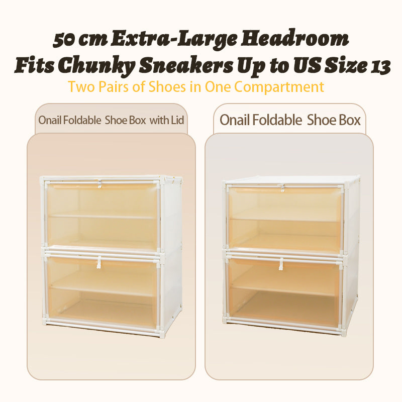 Shoe Boxes With Or Without Lids