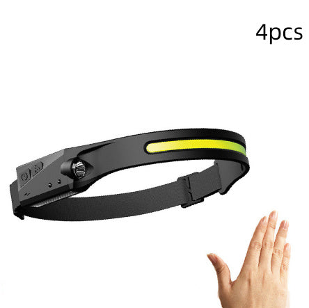 COB LED Induction Headlamp