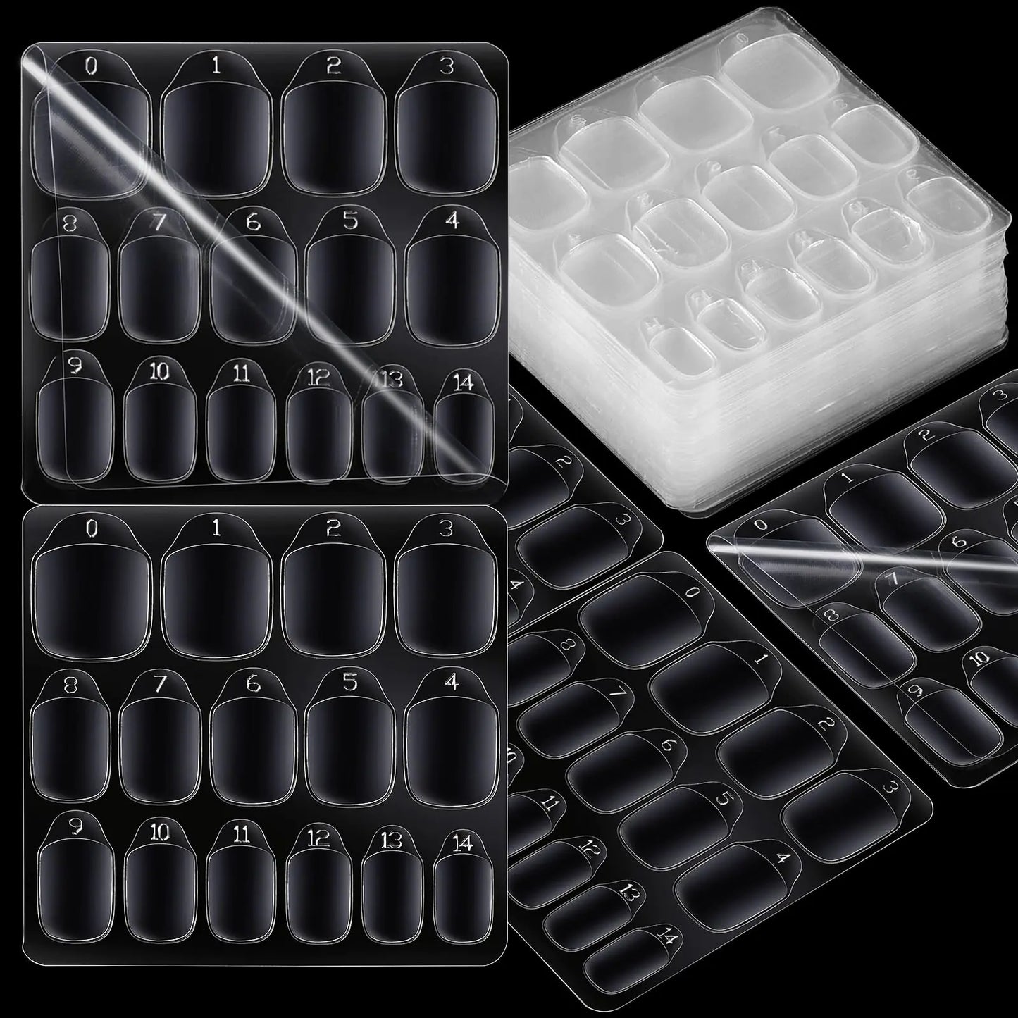 Teenitor 600pcs Press on Nail Adhesive