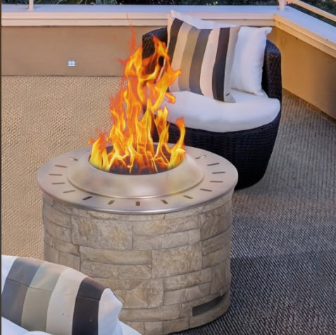 Stackstone Look Smokeless firepit