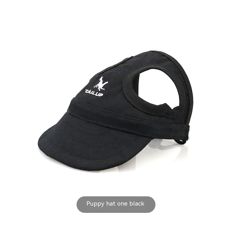 Puppy Peaked Baseball Cap
