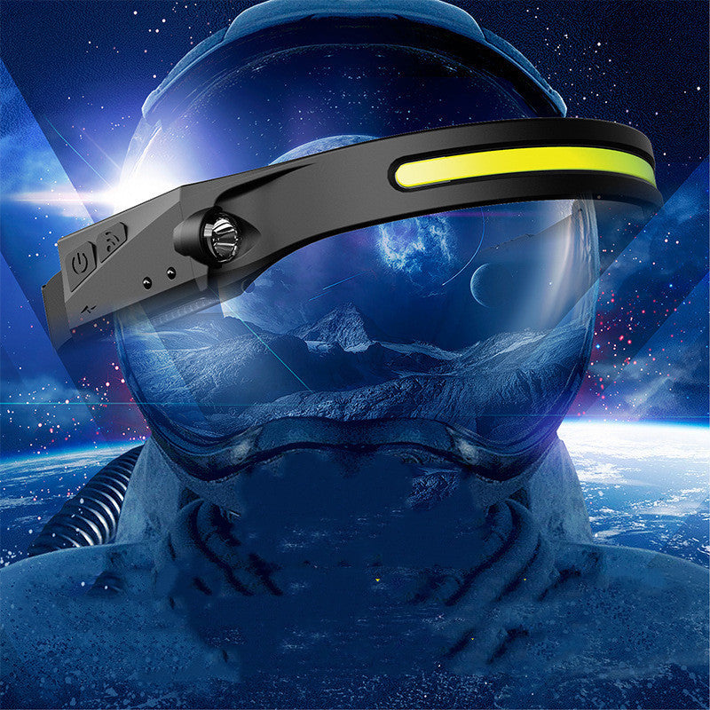 COB LED Induction Headlamp