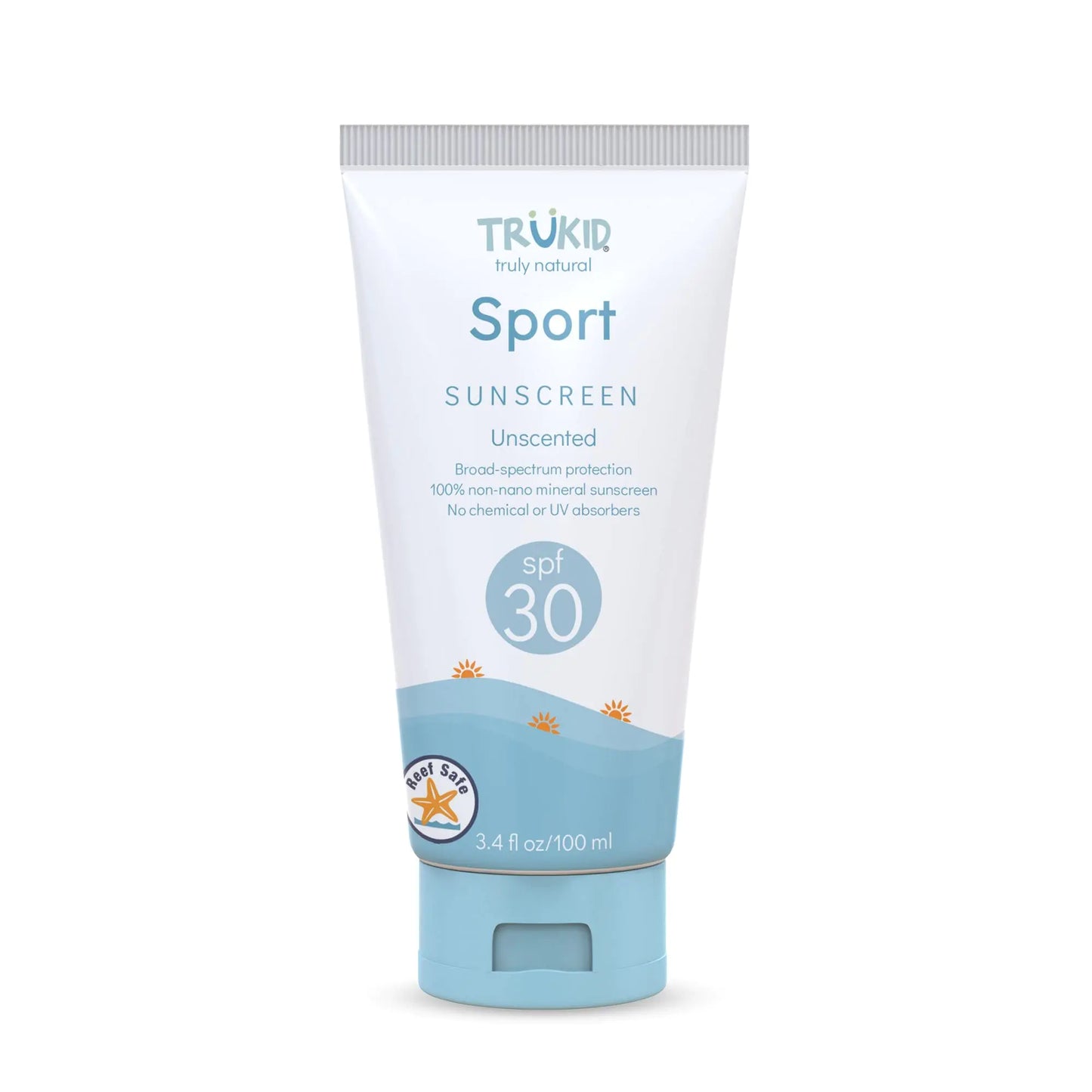 TruKid Sport SPF30 Face Sunscreen Unscented