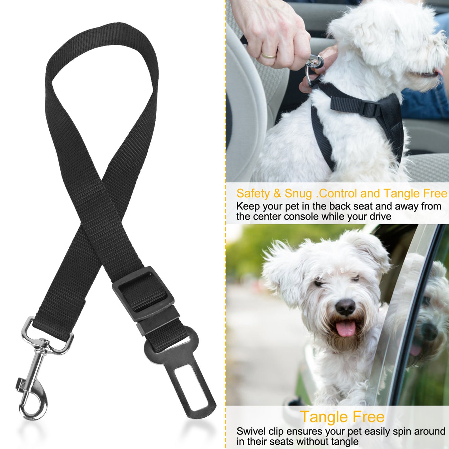 Dog Seat Belt Leash