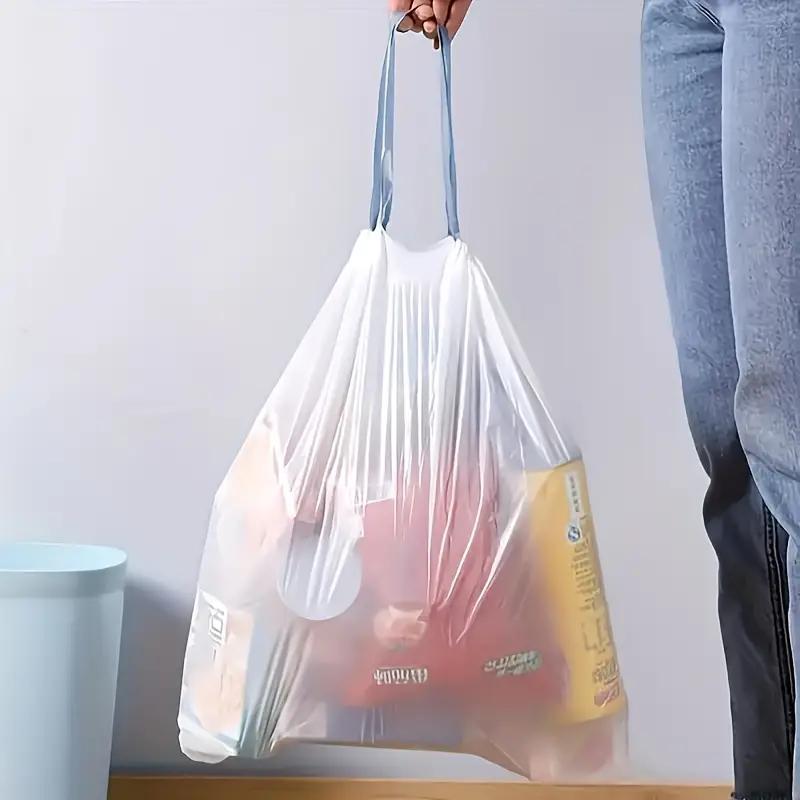 150pcs Thick Leakproof Drawstring Garbage Bags