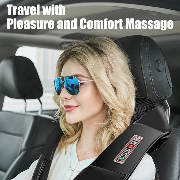 Shiatsu Back Neck And Shoulder Massager with Heat