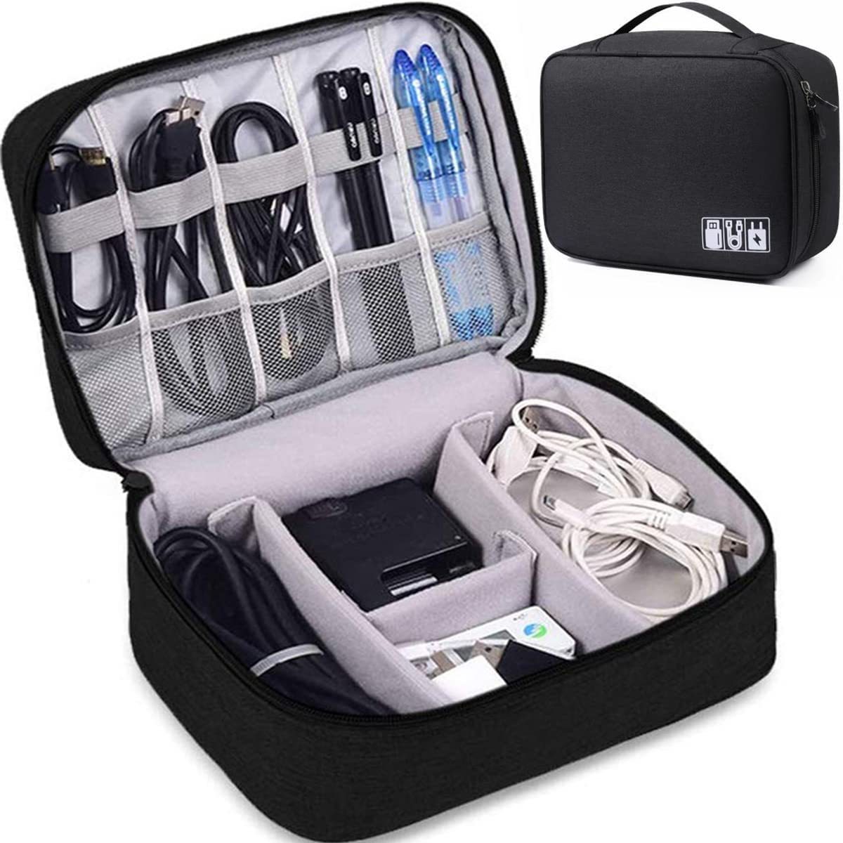 Waterproof cable storage bag