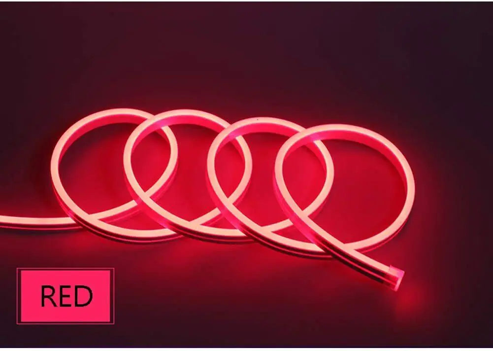 Flexible Sign Neon Lights Silicone Tube LED Strip Waterproof USA