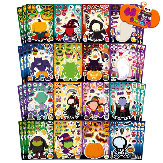 Halloween Party Games Stickers