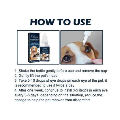 Pet Eye Drops for Cats and Dogs