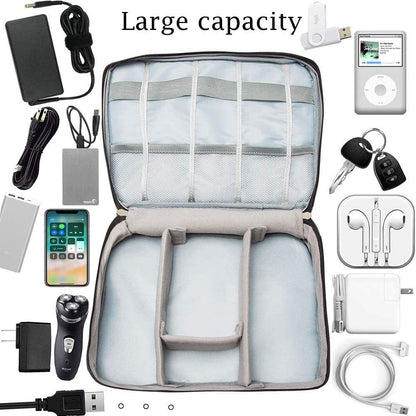 Waterproof cable storage bag