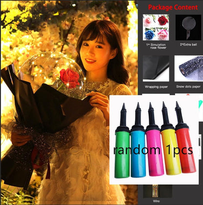 LED Luminous Balloon Rose Bouquet - Perfect for Gifts