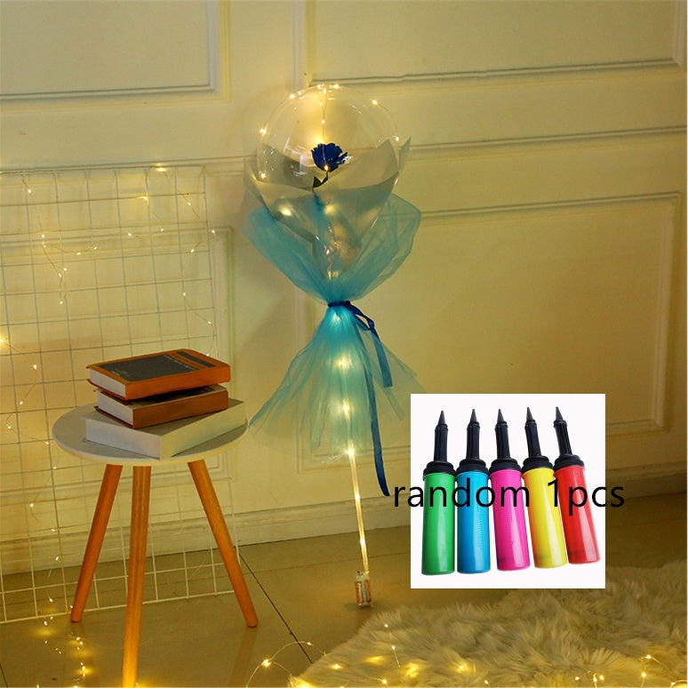 LED Luminous Balloon Rose Bouquet - Perfect for Gifts