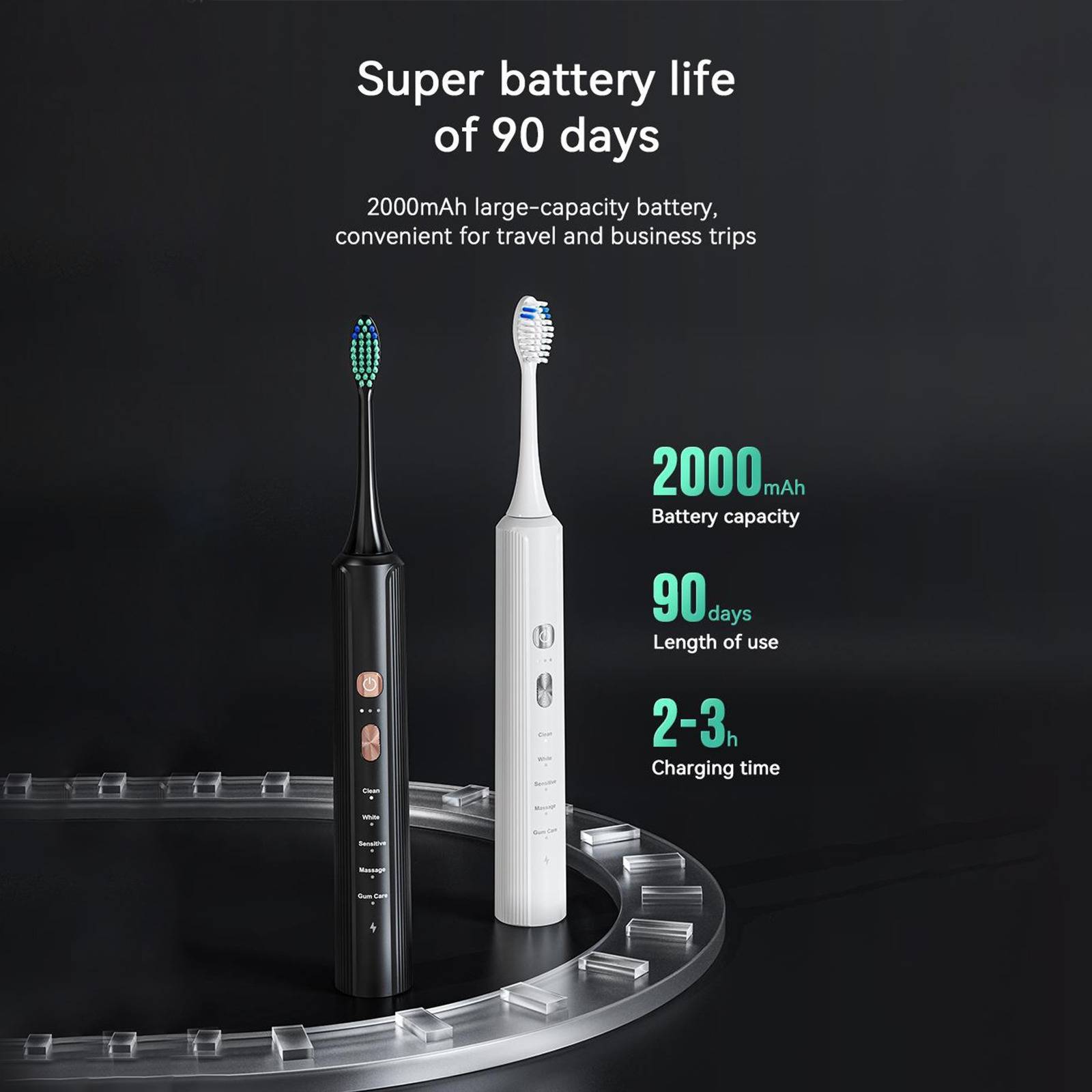 Powerful Sonic Electric Toothbrush