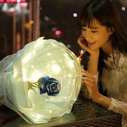 LED Luminous Balloon Rose Bouquet - Perfect for Gifts