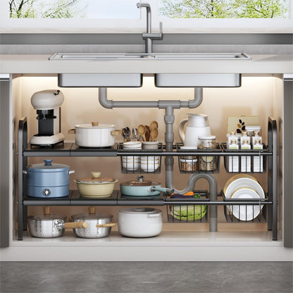 Expandable Cabinet Shelf