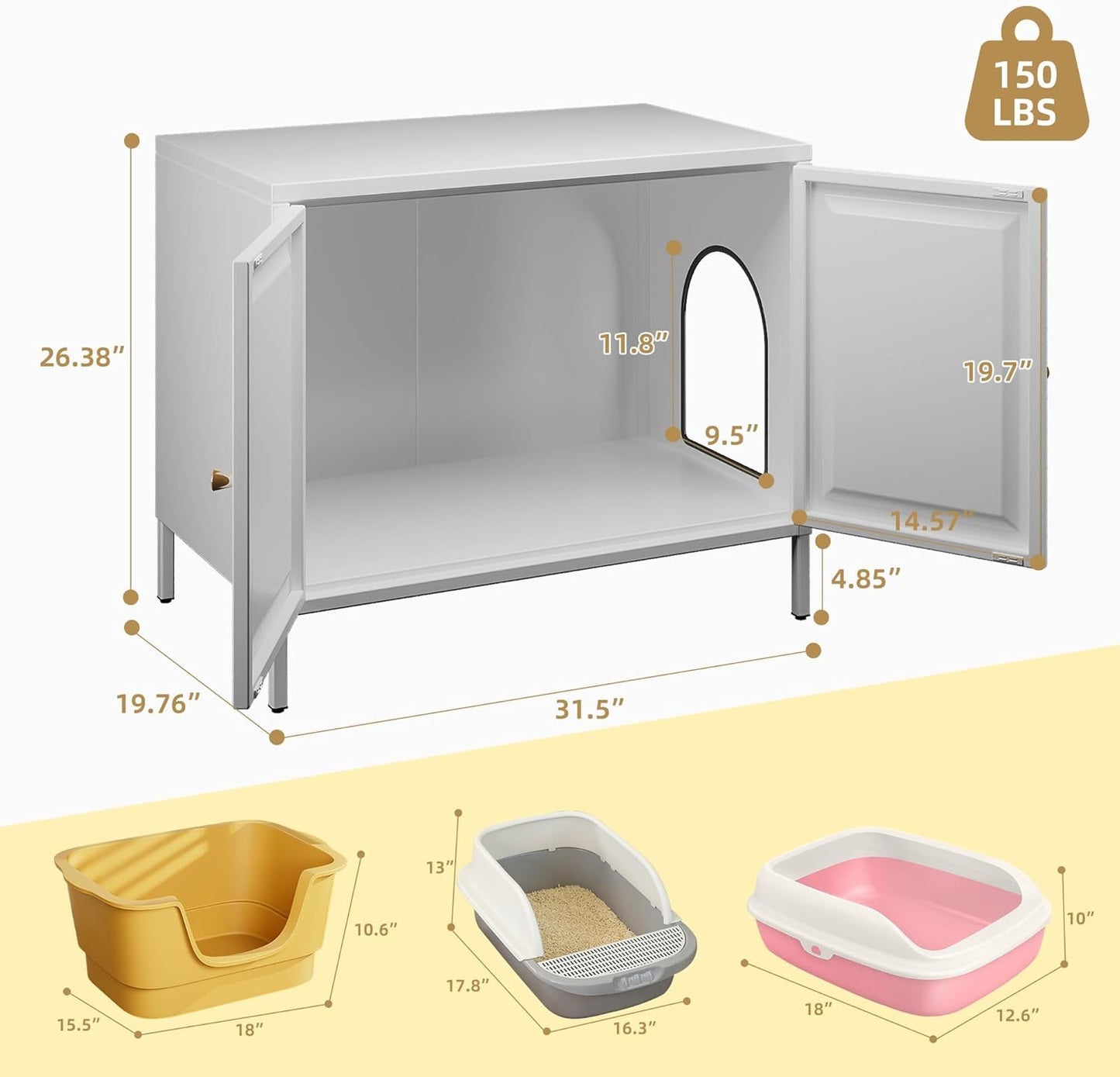 Cat Litter Box Enclosure
