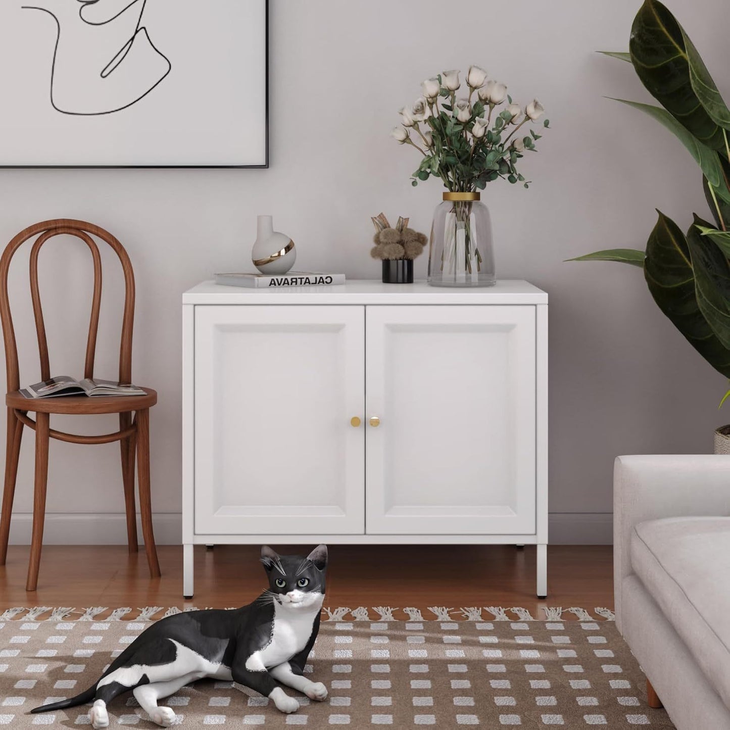 Cat Litter Box Enclosure