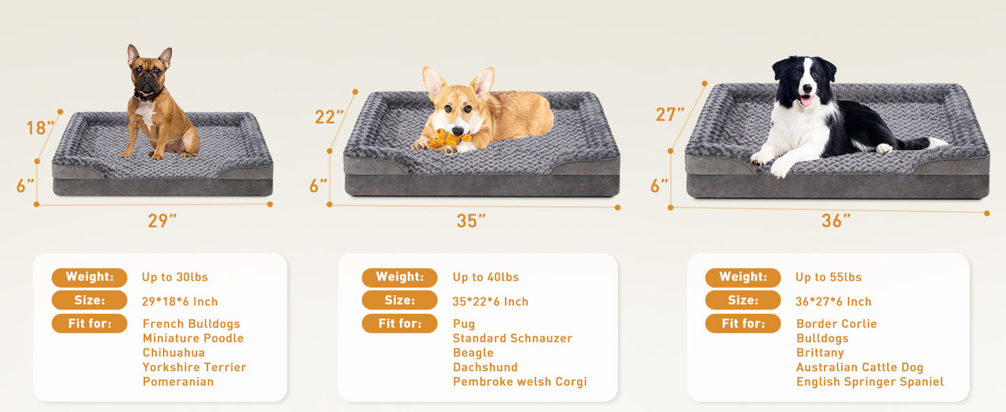 Washable Luxury Orthopedic Dog Sofa