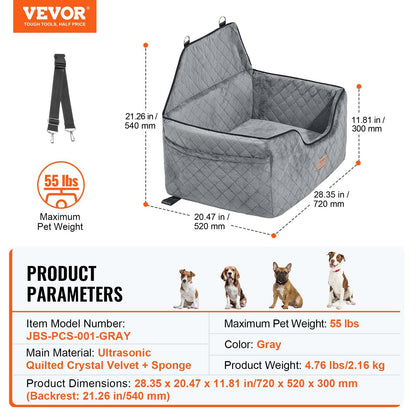 Pet Car Seat for Medium Large Dog