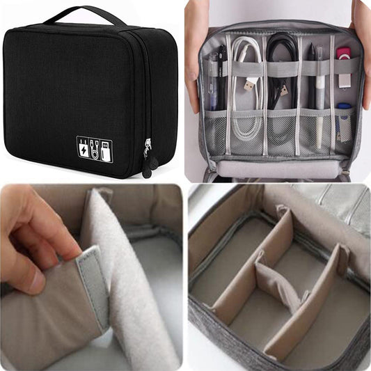 Waterproof cable storage bag