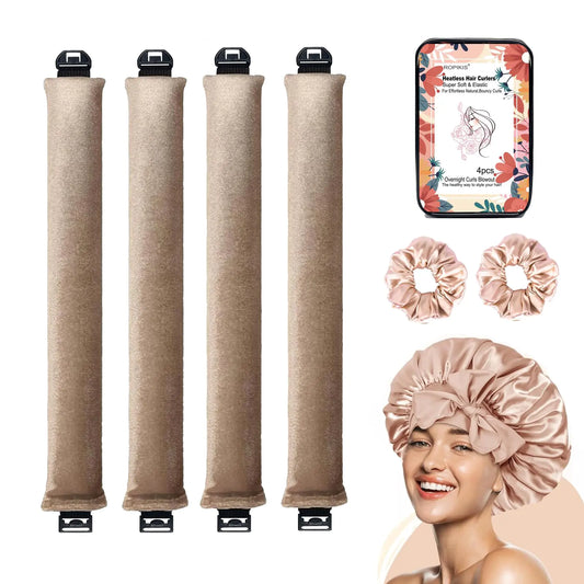 Heatless Hair Curler for Overnight Curls