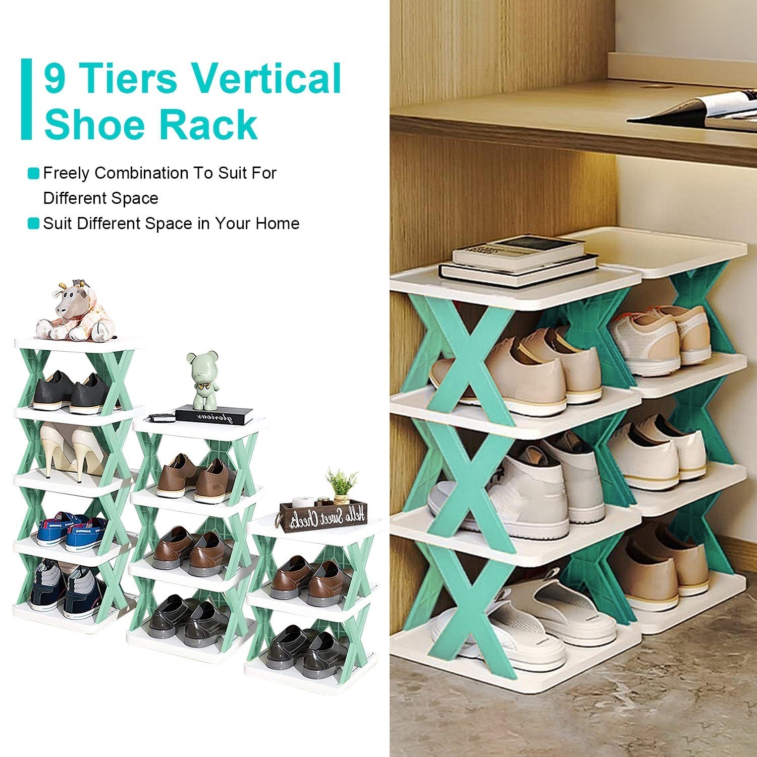 9Tier Shoe Rack