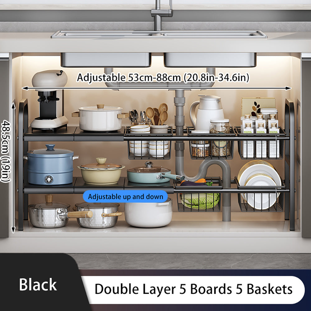 Expandable Cabinet Shelf