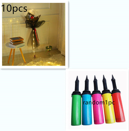 LED Luminous Balloon Rose Bouquet - Perfect for Gifts