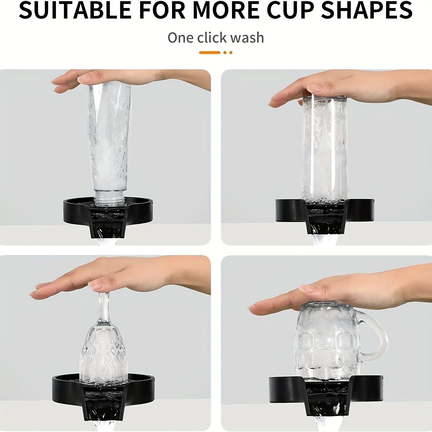Manual Press-type Automatic Cup Cleaning Set