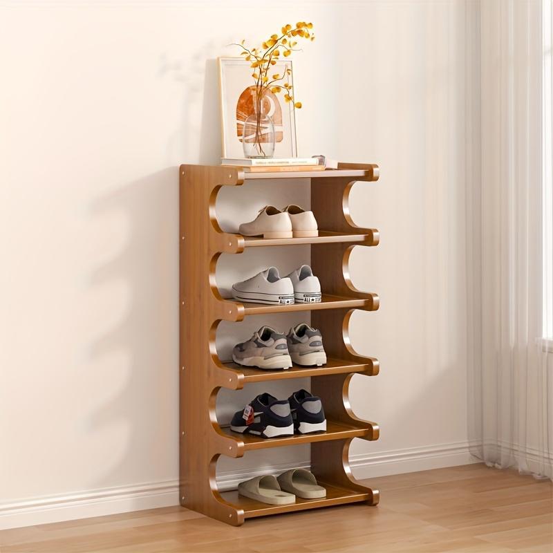 Four-layer Wooden Shoe Rack
