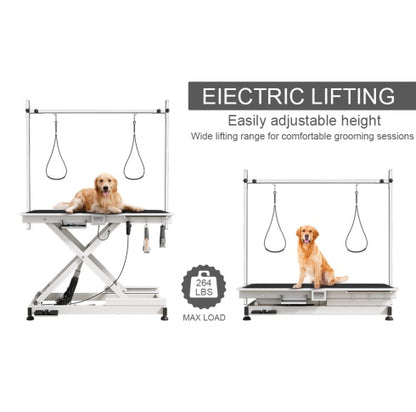 Super Deluxe Electric Pet Grooming Table