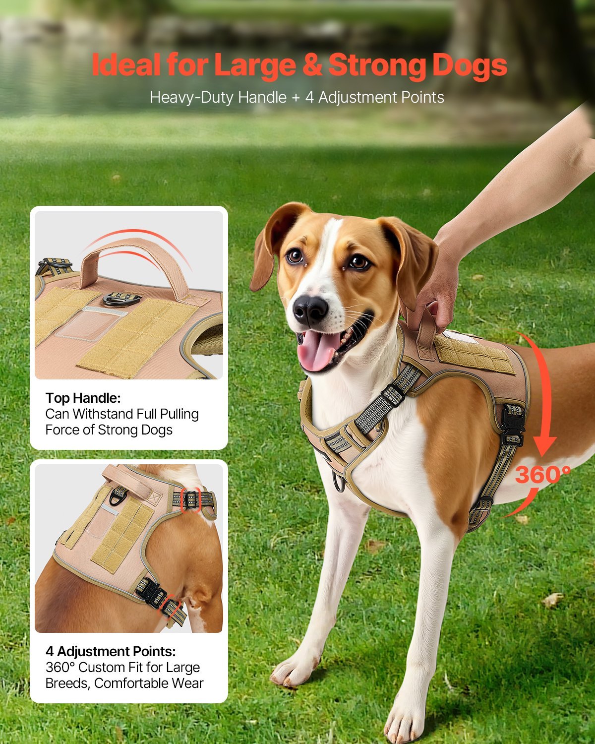 Dog Harness Adjustable Vest