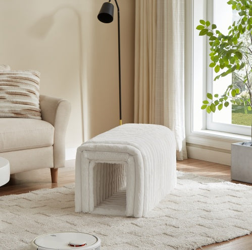 Ottoman Storage Bench Pet Supplies