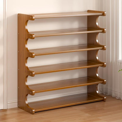 Four-layer Wooden Shoe Rack