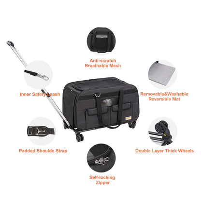 Cat Carrier With Wheels